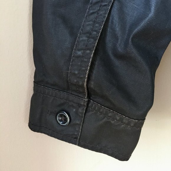 Waxed cotton utility jacket - Picture 4 of 7